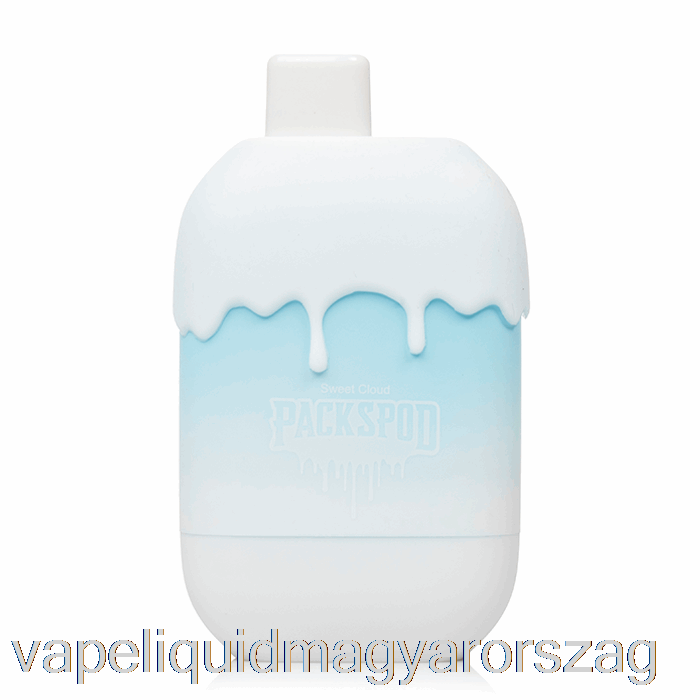 Packwood Packspod 5000 Eldobható Marshmallow Pihe (édes Felhő) Vape E Cigi